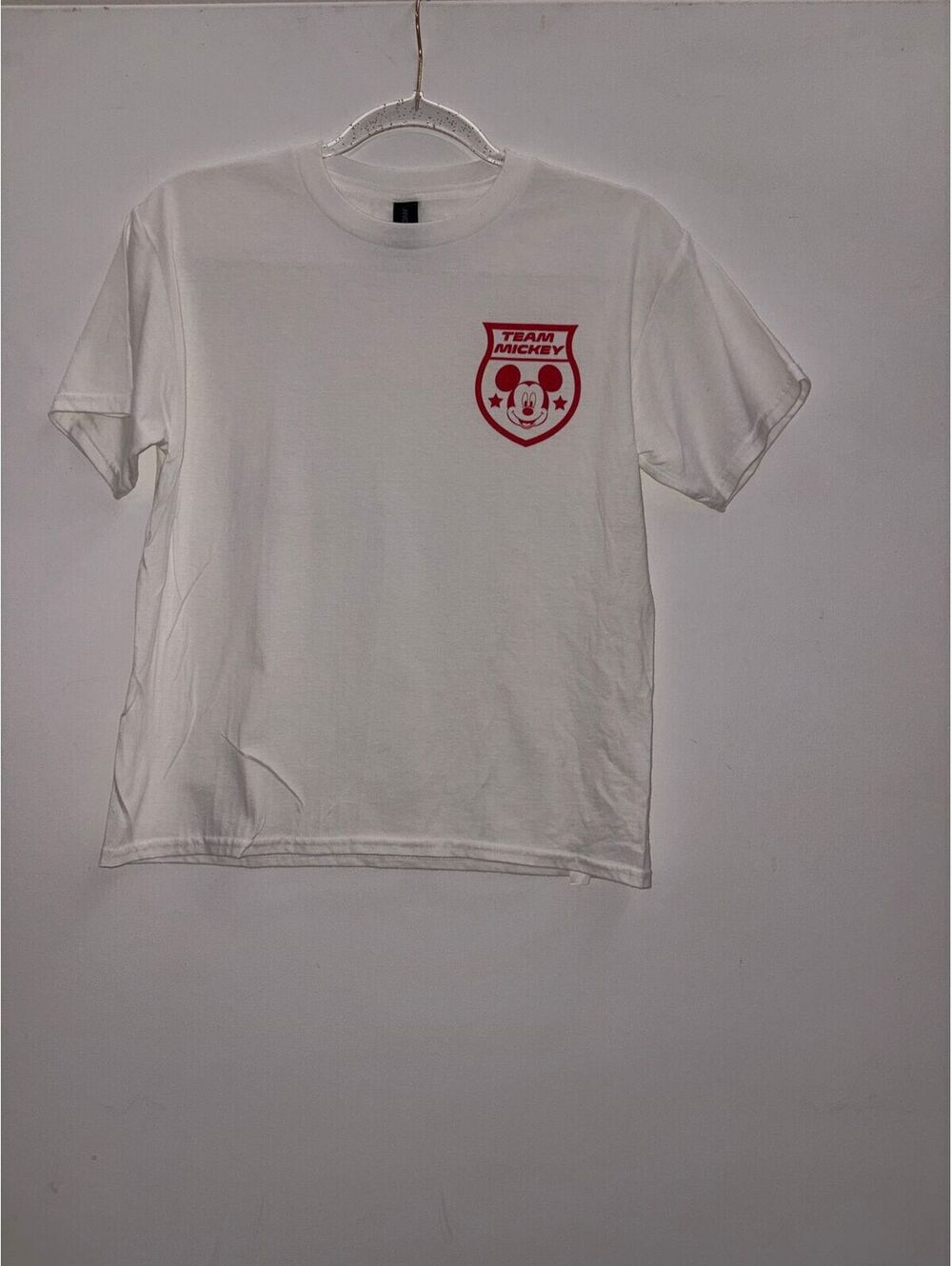 Team Mickey Crest Tee White